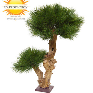 LeopoldFlora Klein kunstboompje Pinus Bonsai 55 UV