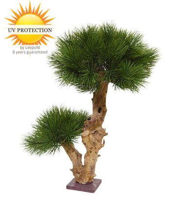 LeopoldFlora Klein kunstboompje Pinus Bonsai 55 UV