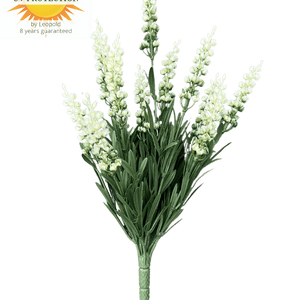 LeopoldFlora Lavendel kunstplant 30cm UV creme-wit