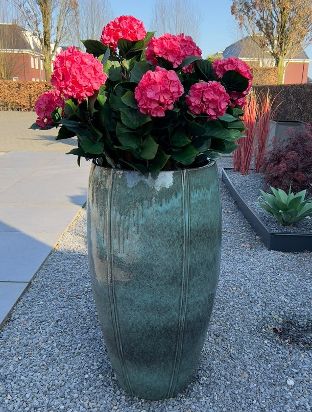 Artificial Hydrangea pink XL 80cm UV