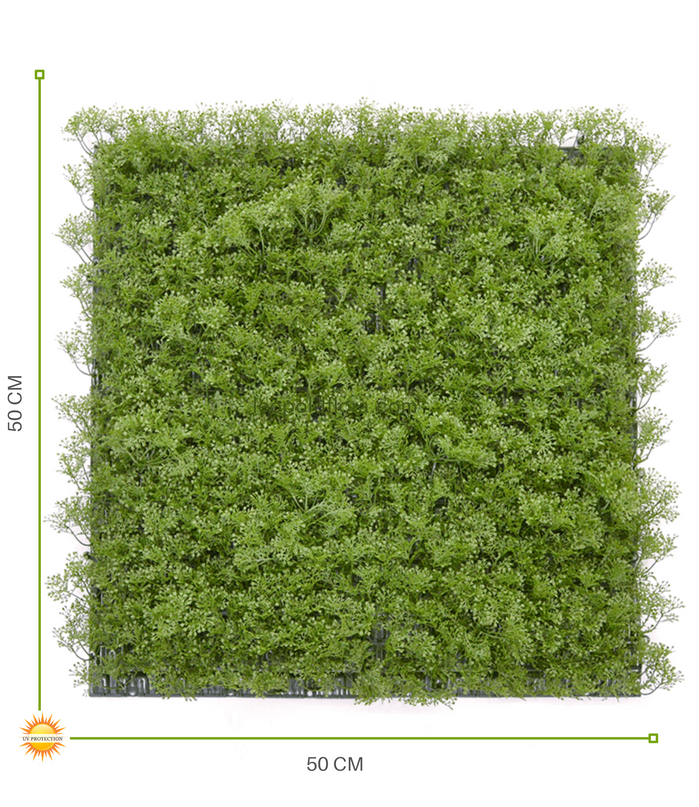 LeopoldFlora Buiten Kunst mos mat 50x50 UV