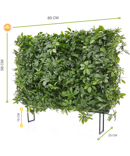 LeopoldFlora Buiten kunsthaag Schefflera 80x25x56 cm UV