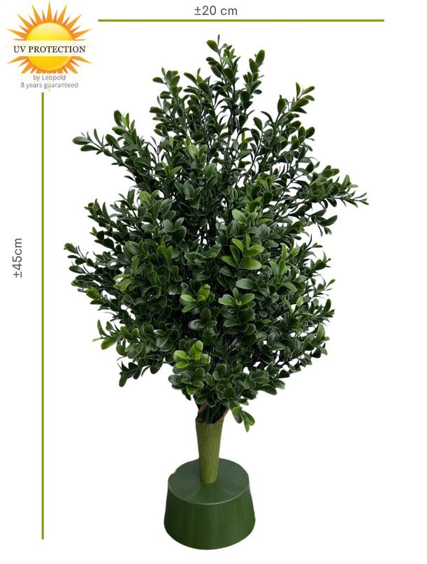 LeopoldFlora Buxus kunstplant 45cm UV