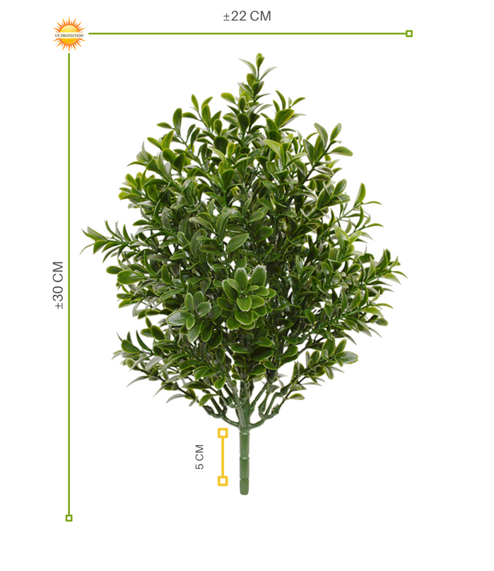 LeopoldFlora Buxus Kunststruikje 30 UV