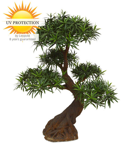 LeopoldFlora Deluxe kunstplant Podocarpus Bonsai x5 UV