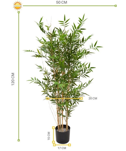 LeopoldFlora Hoge kunst Bamboe 120 cm  UV