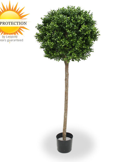 LeopoldFlora Imitatie Buxus Bol op stam 140 cm UV