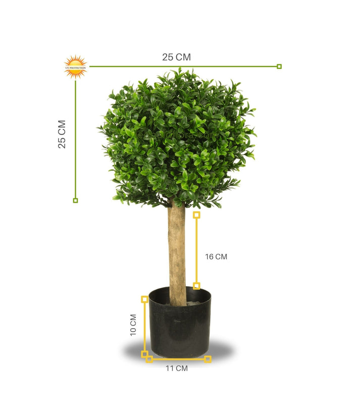 Kunstboom SucceBuy 20 Kunstmatige Topiary Groene Bal, Kunstplanten voor Binnen- en Buitendecoratie Kunstboom SucceBuy 20 Kunstmatige Topiary Groene Bal, Kunstplanten voor Binnen- en Buitendecoratie