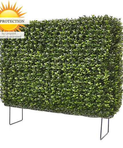 LeopoldFlora Kunst buxus haag  80x25x56 cm uv