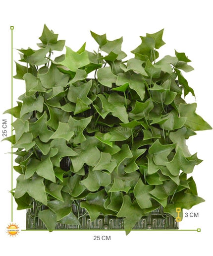 LeopoldFlora Kunst Hedera Klimop mat 25x25 cm UV