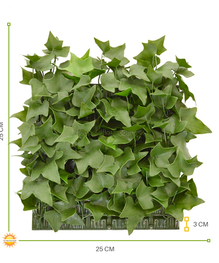 LeopoldFlora Kunst Hedera Klimop mat 25x25 cm UV