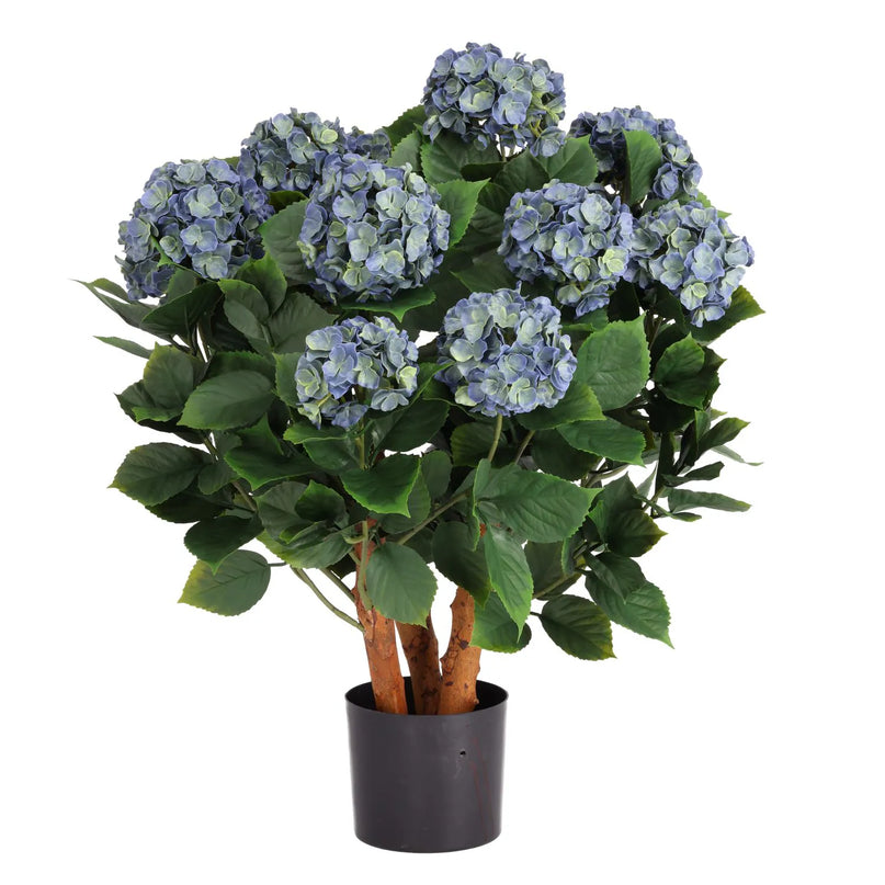 LeopoldFlora Kunst Hortensia blauw XL 80cm UV