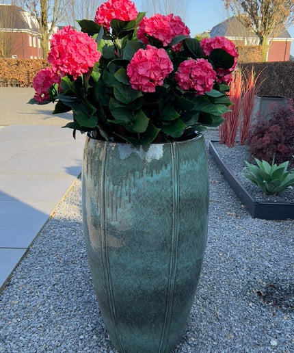 LeopoldFlora Kunst Hortensia roze XL 80cm UV