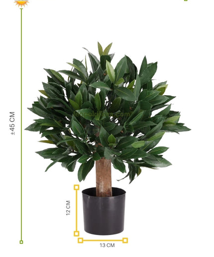 LeopoldFlora Kunst Laurier bol 45cm UV