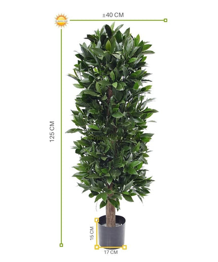 LeopoldFlora Kunst laurier zuil  120 UV