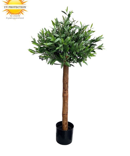 LeopoldFlora Kunst Olijfboom op stam 120cm UV