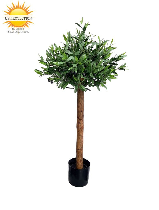 LeopoldFlora Kunst Olijfboom op stam 120cm UV