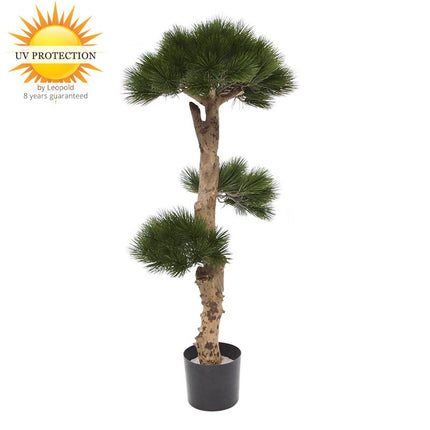 LeopoldFlora Kunst Pinus Bonsai boom 110cm UV