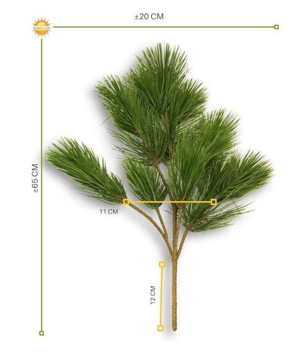 LeopoldFlora Kunst Pinus tak UV