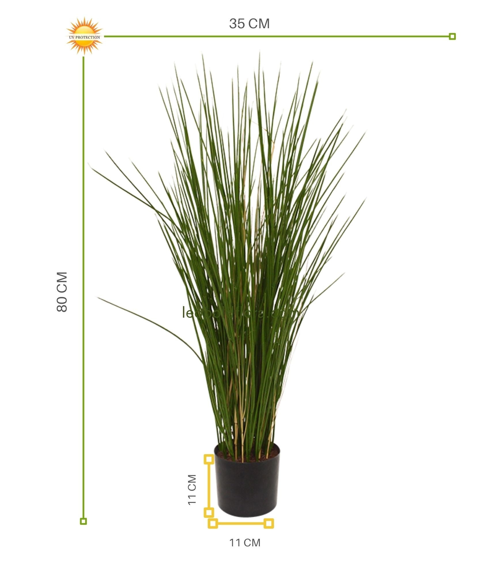 plastic grass plants Artificial Ornamental Grass Plant