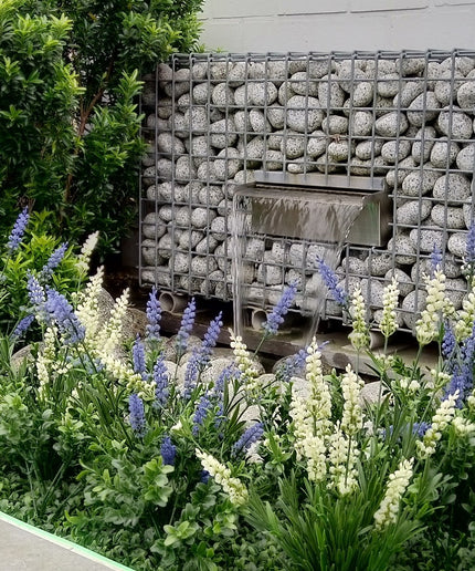 LeopoldFlora Kunstboeket Lavendel wit 50 cm UV