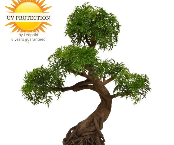 Artificial Ming Aralia Bonsai