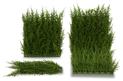 LeopoldFlora Kunsthaag Conifeer hoek UV