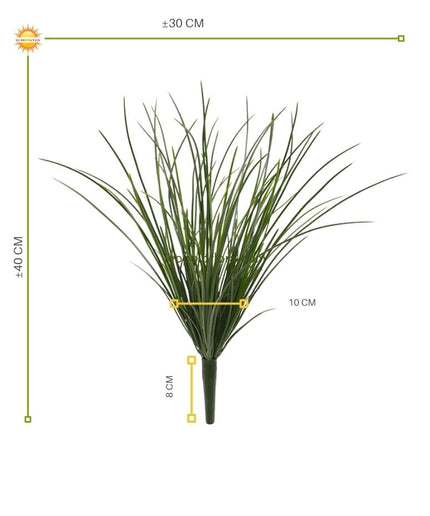 LeopoldFlora Kunststof grasplant boeket 40 cm UV