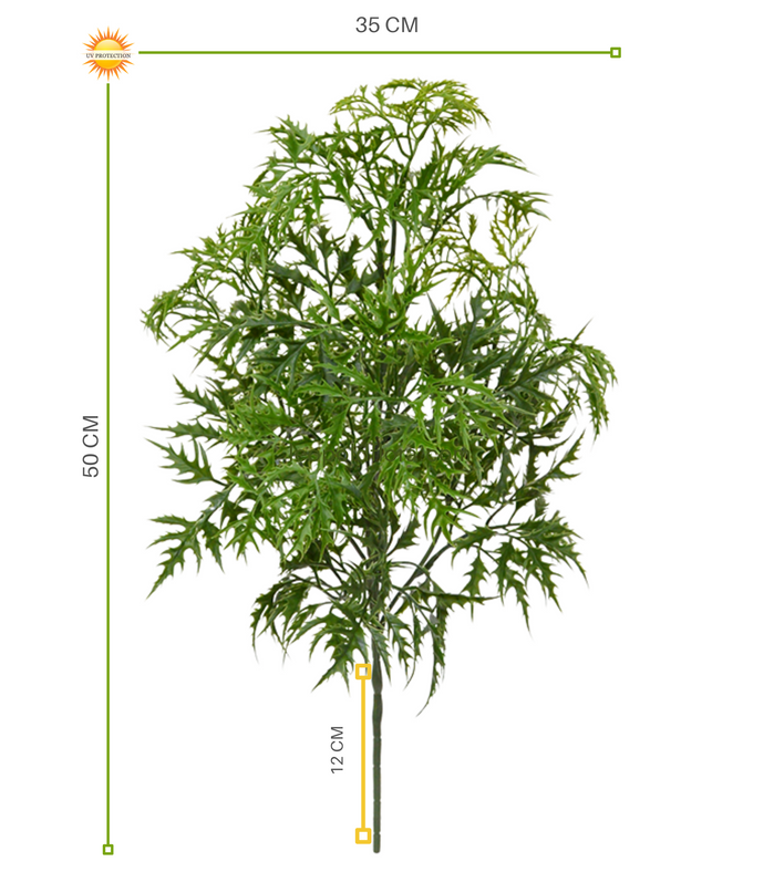 LeopoldFlora Kunststof Ming Aralia tak 50 cm UV