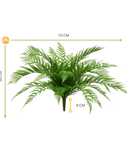 LeopoldFlora Kunststof Varen Boeket 75  UV