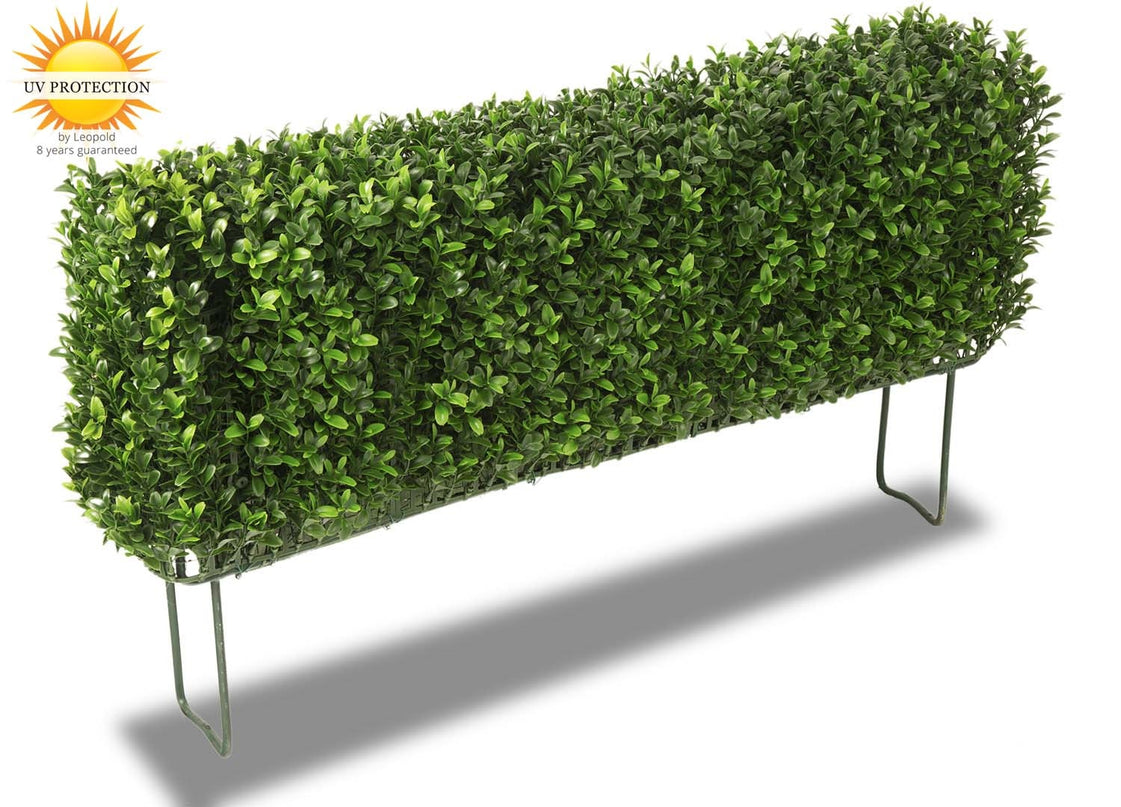 artificial box hedge planters Low Artificial Buxus hedge