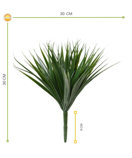 LeopoldFlora Lage kunstgras boeket 30 cm UV