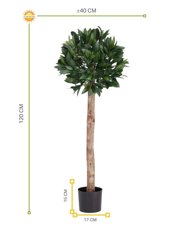 LeopoldFlora Laurier kunstplant op stam 120cm UV