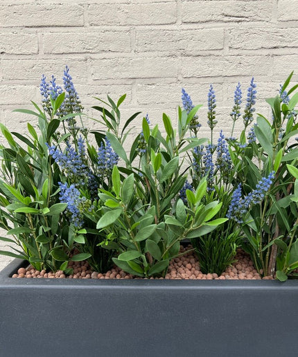 LeopoldFlora Lavendel kunstplant 30cm UV blauw