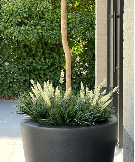 LeopoldFlora Lavendel kunstplant 30cm UV creme-wit