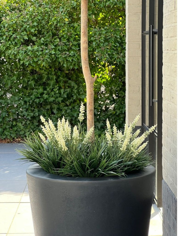 LeopoldFlora Lavendel kunstplant 30cm UV creme-wit