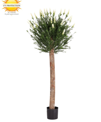 LeopoldFlora Lavendel kunstplant op stam wit 120cm UV