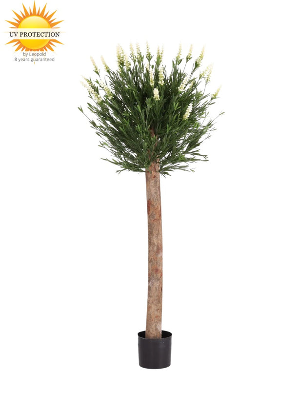 LeopoldFlora Lavendel kunstplant op stam wit 120cm UV