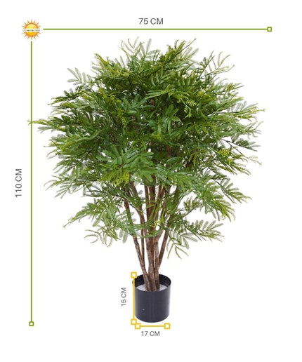 LeopoldFlora Mimosa Kunstplant 110 UV