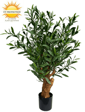 LeopoldFlora Olijf Bonsai kunstboompje Deluxe 90cm UV