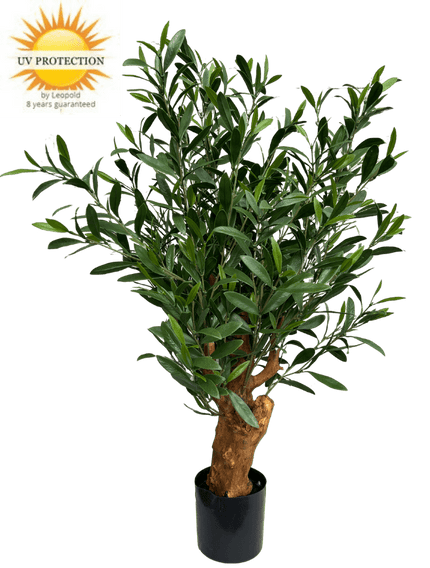 LeopoldFlora Olijf Bonsai kunstboompje Deluxe 90cm UV