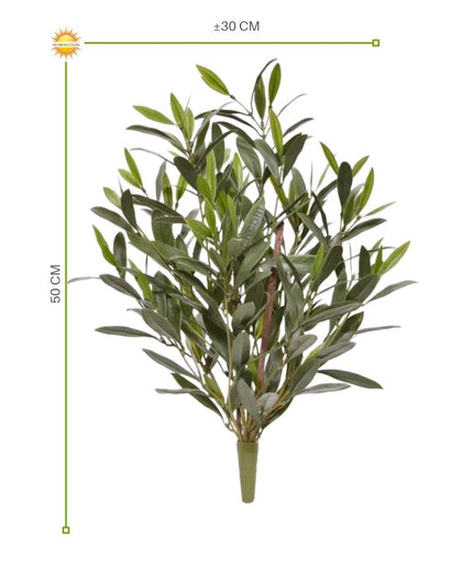 LeopoldFlora Olijf kunstplant  steker 50cm UV