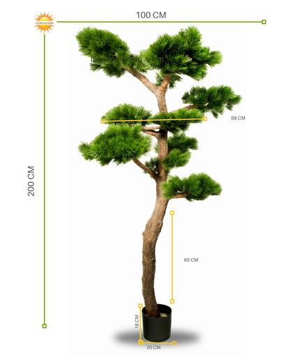 LeopoldFlora Pinus Bonsai kunstboom XL UV