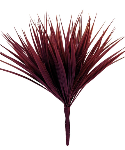 LeopoldFlora Rood kunstgras plantje UV 30 cm