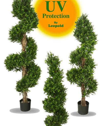 LeopoldFlora UV Buxus Spiraal 140 cm